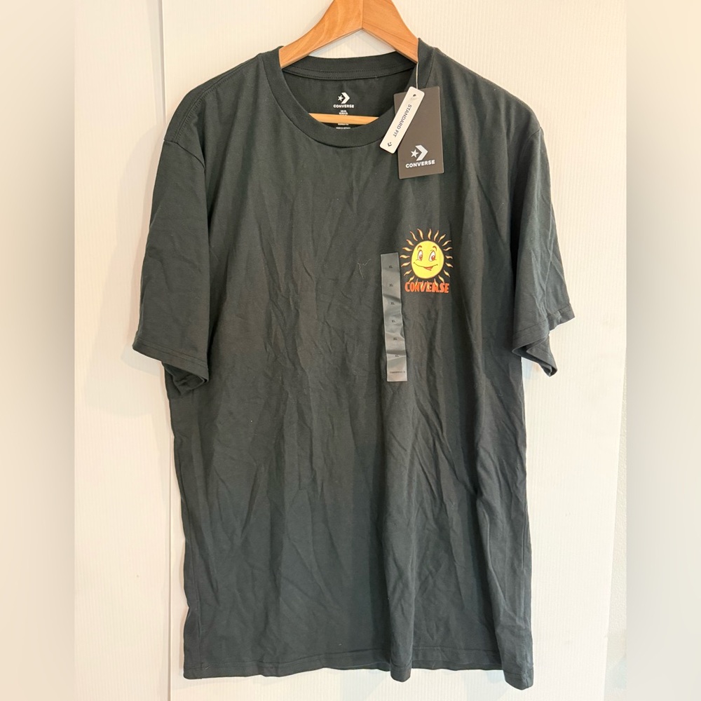 CONVERSE Tee with Sun Graphic